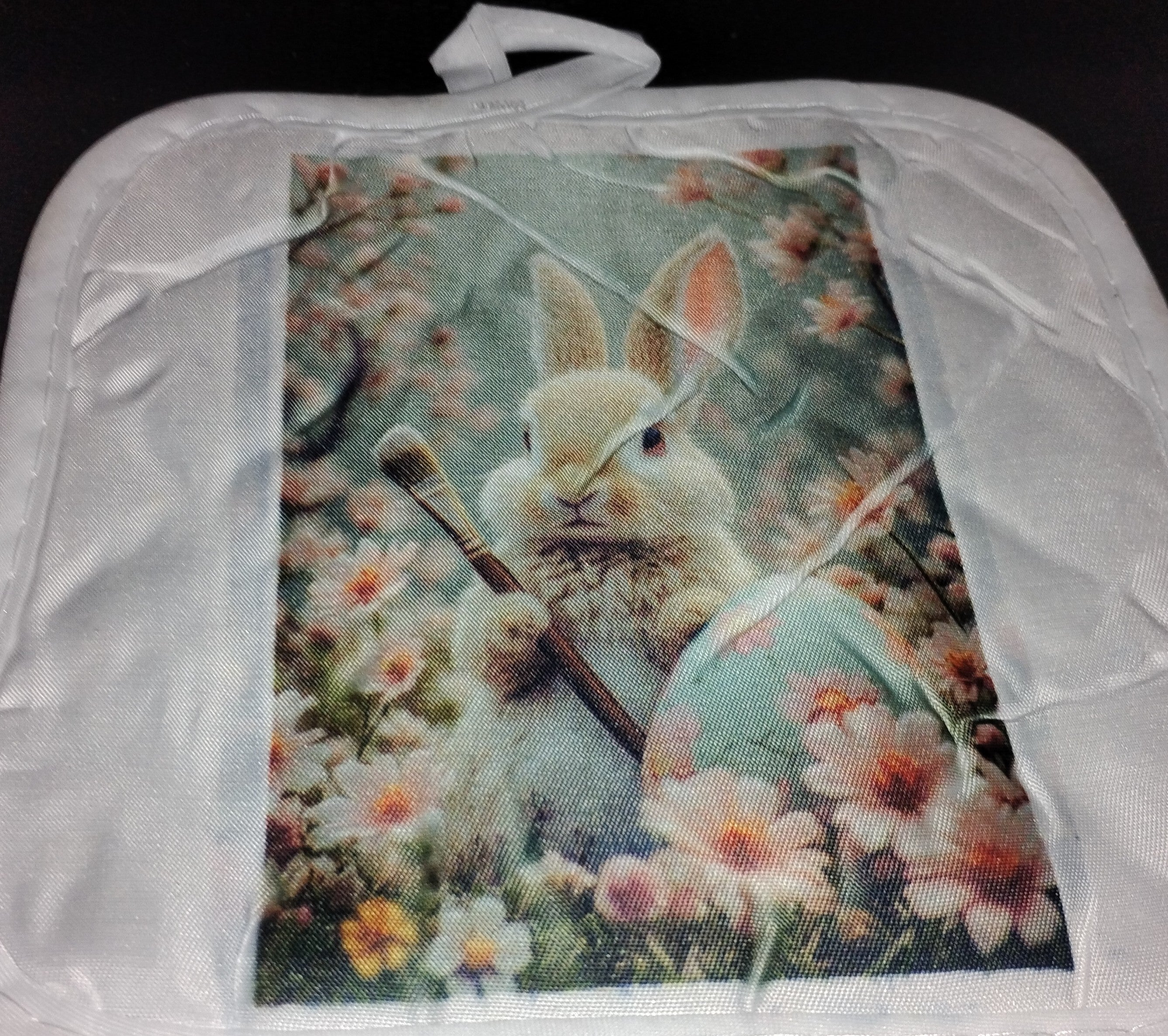 Easter Bunny Potholder