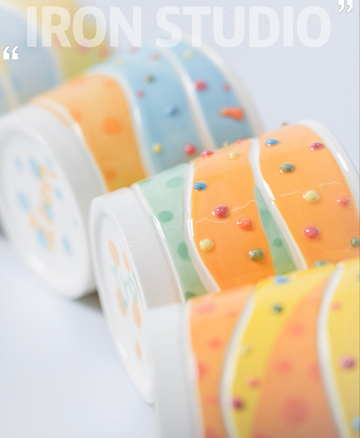 Iron Studio | Donut Hand-held Spinning Cup