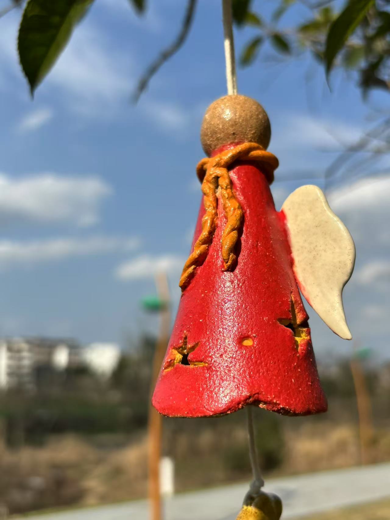 Mirror-in-Mirror | Ceramic Wind Chime