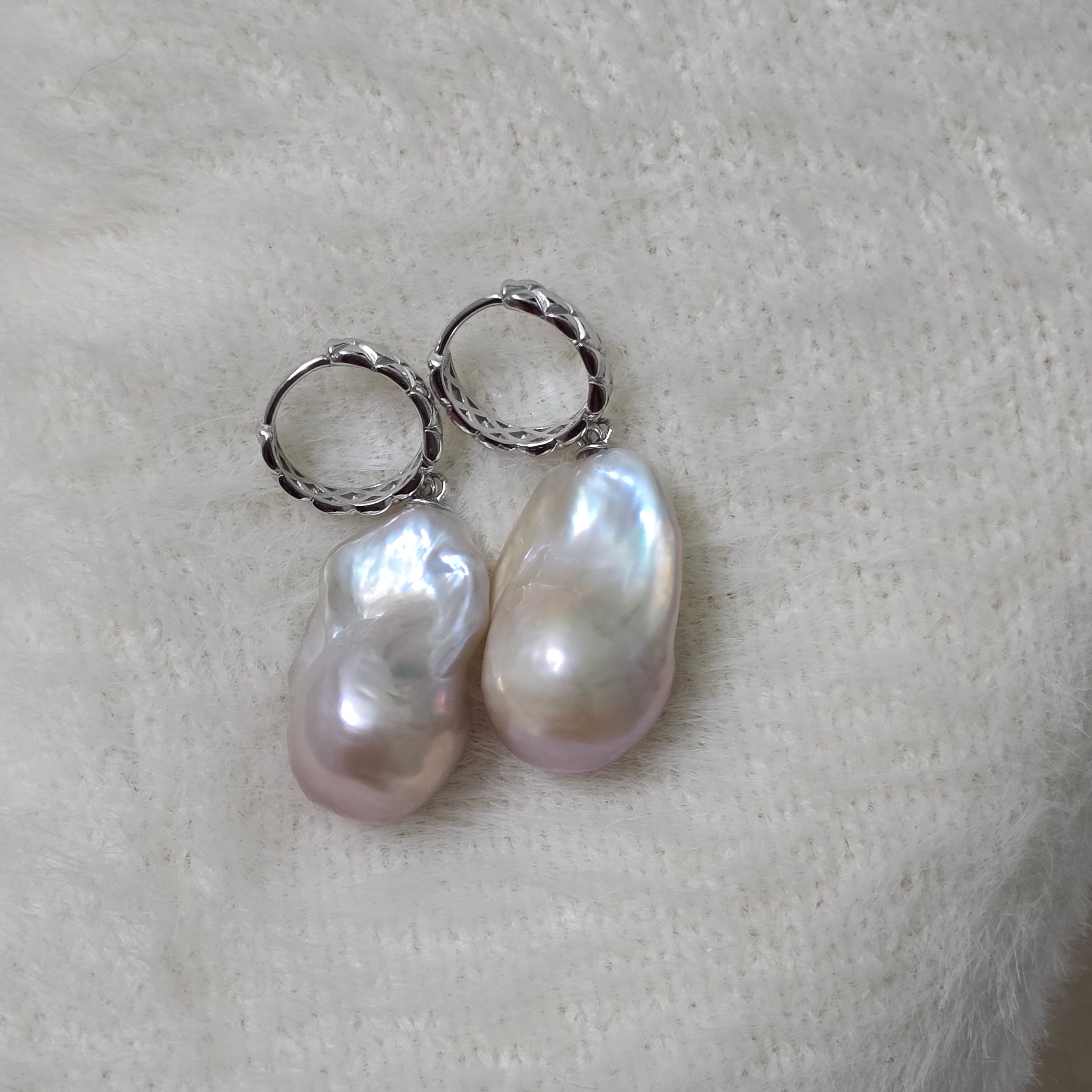 Baroque Pearl Earrings