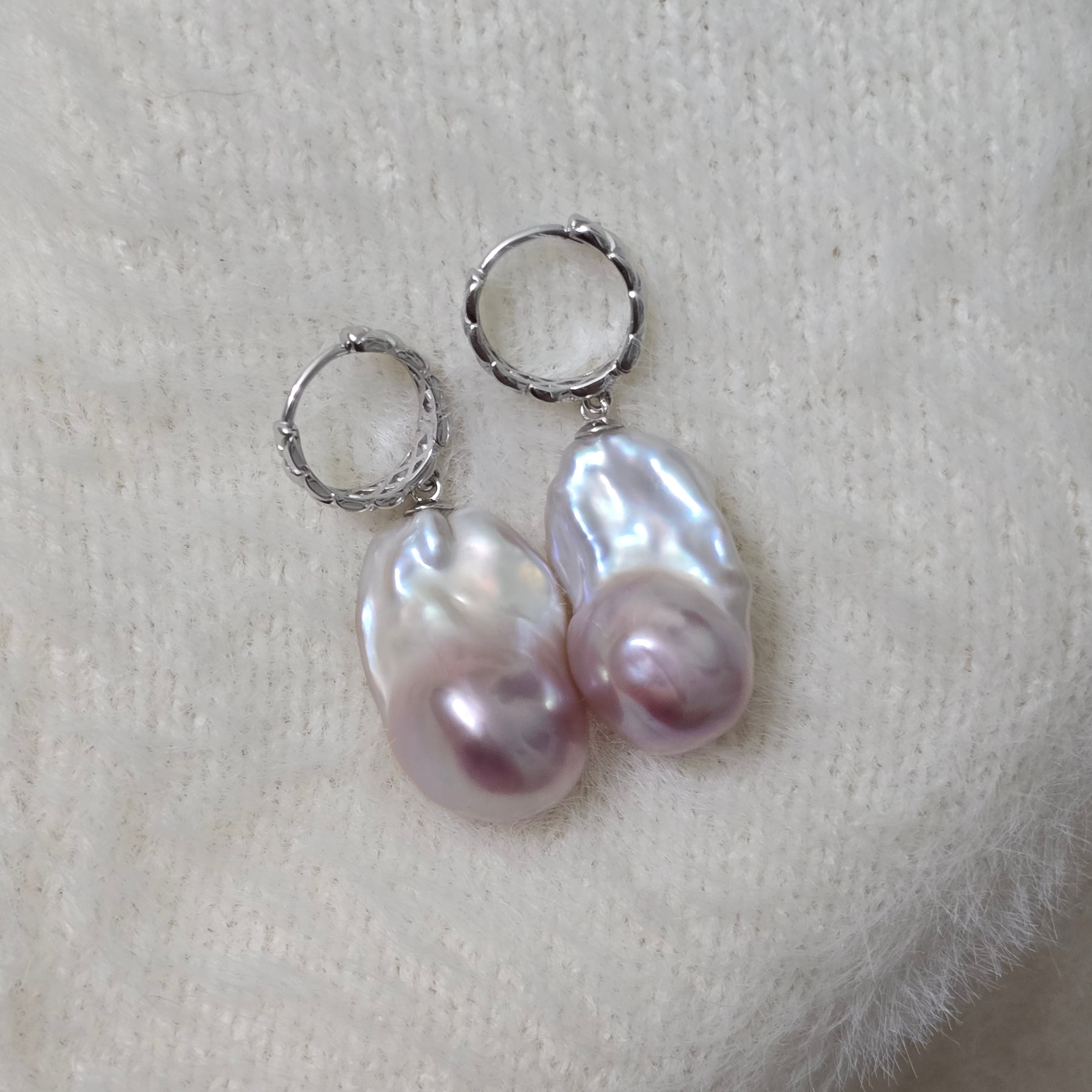 Baroque Pearl Earrings