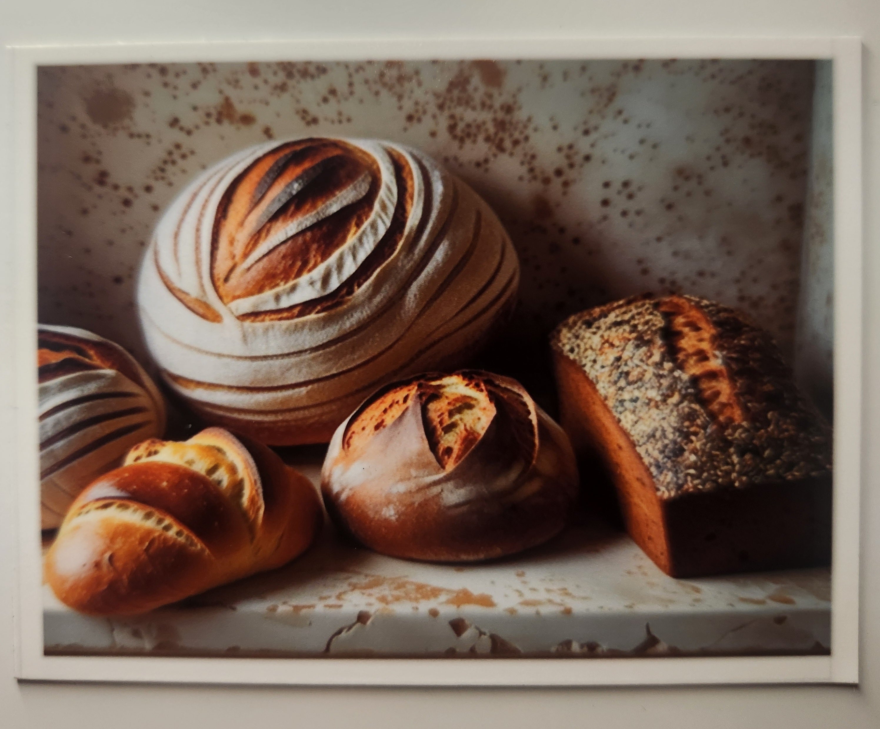 Refrigerator magnet - Bread