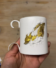 Heyou Studio | Feather Double-handle Cup