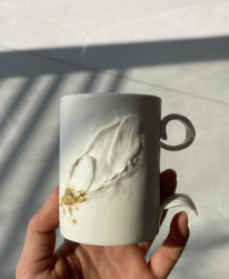 Heyou Studio | Feather Double-handle Cup