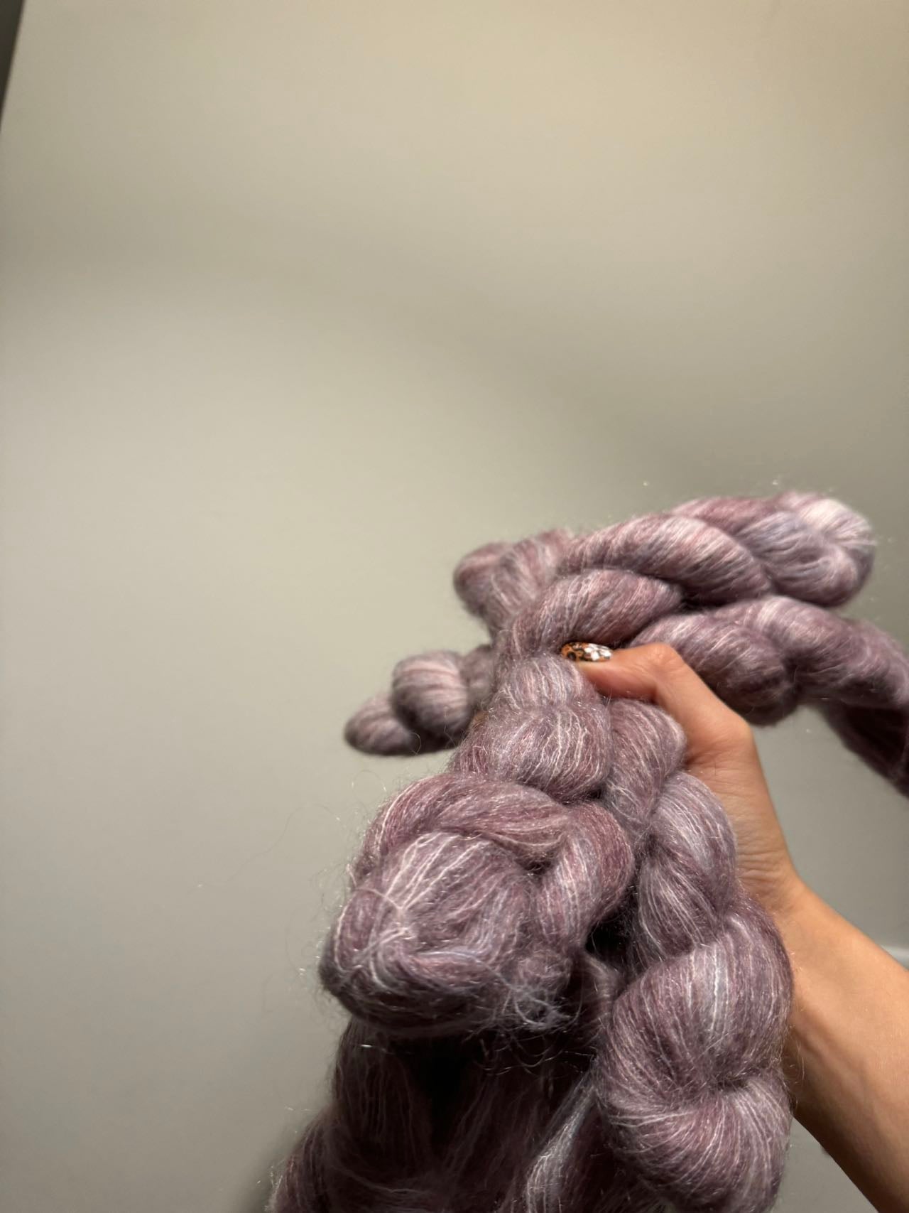 Mohair yarn