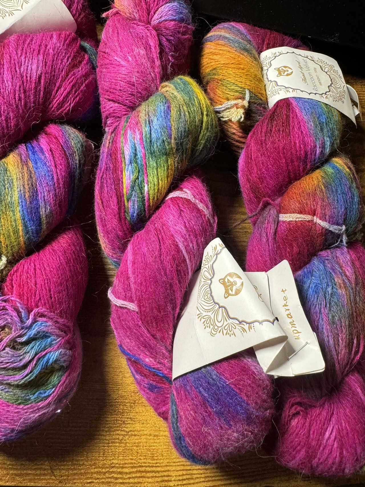 Wool blend yarn