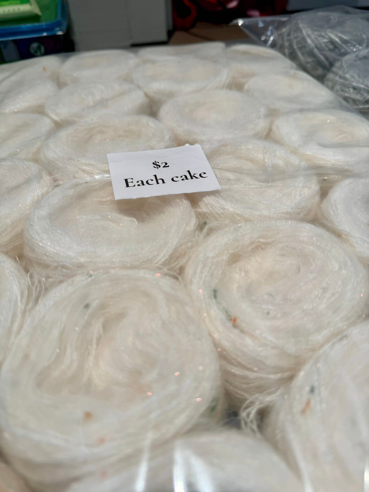 shimmer mohair yarn