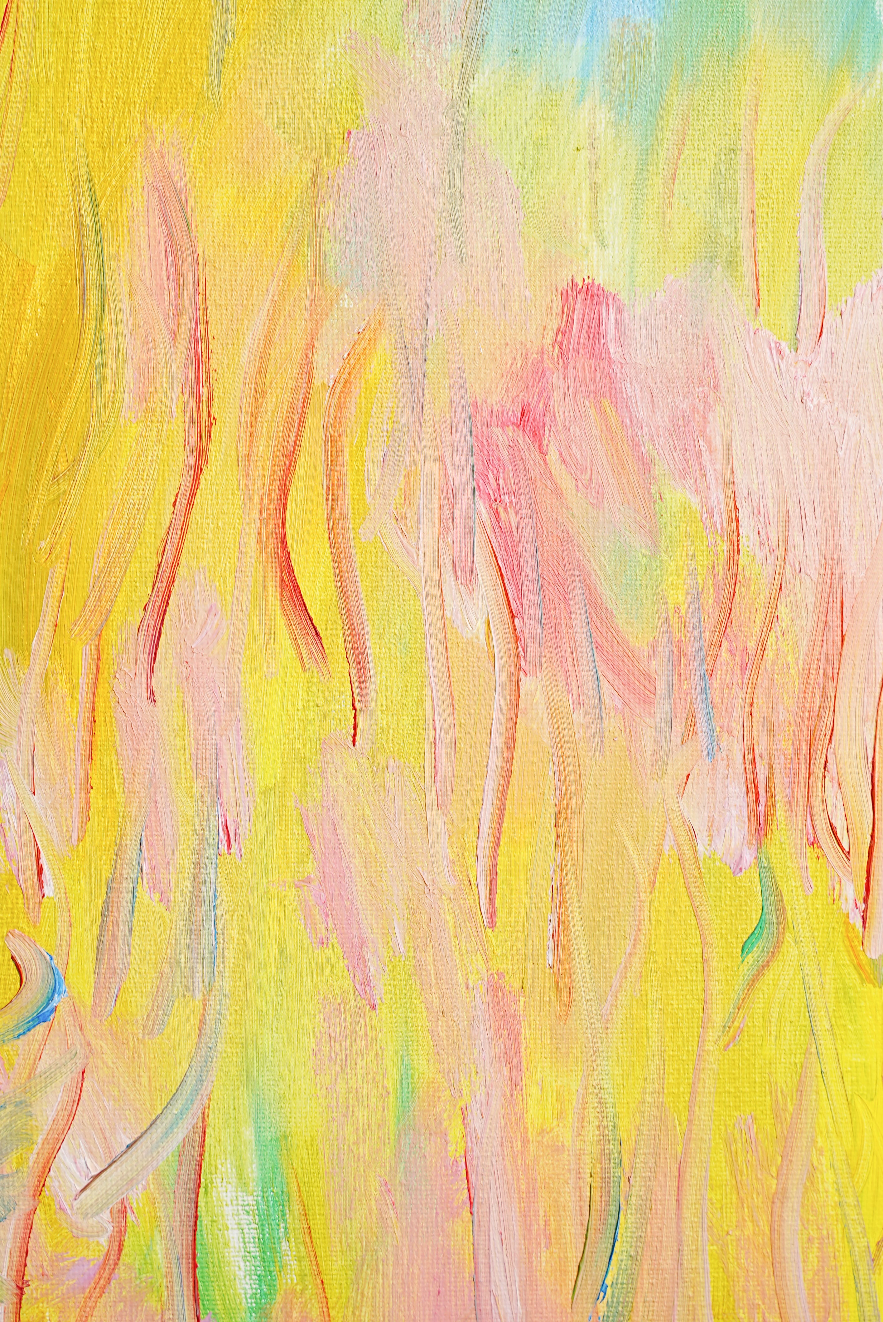 Dreamy little house, 18x24 inch oil painting