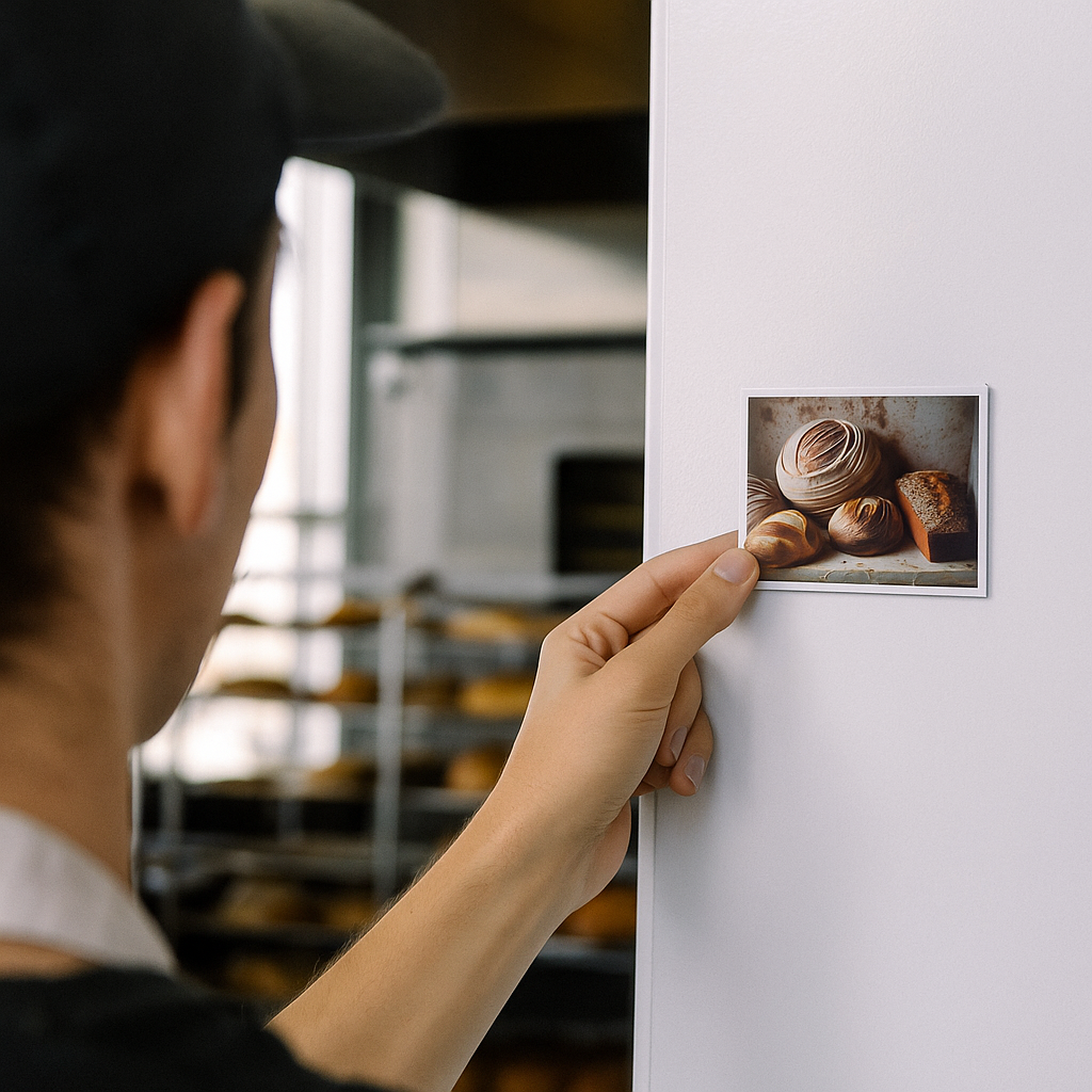 Refrigerator magnet - Bread