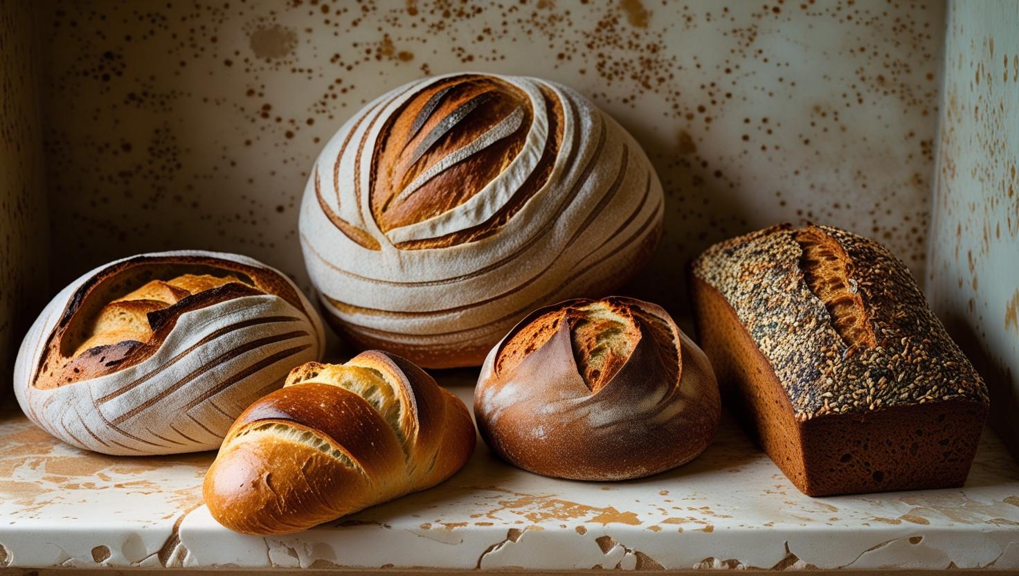 Refrigerator magnet - Bread