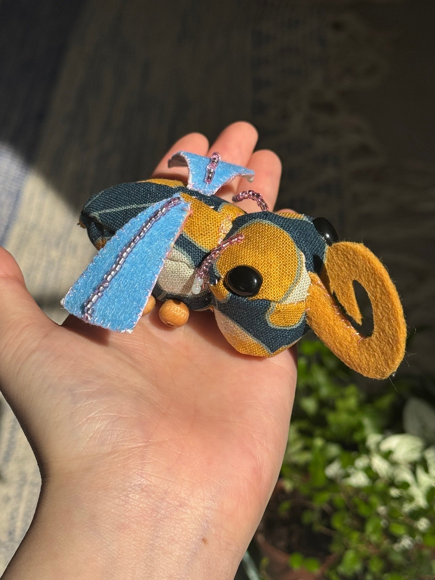 Elephant beetle plushy