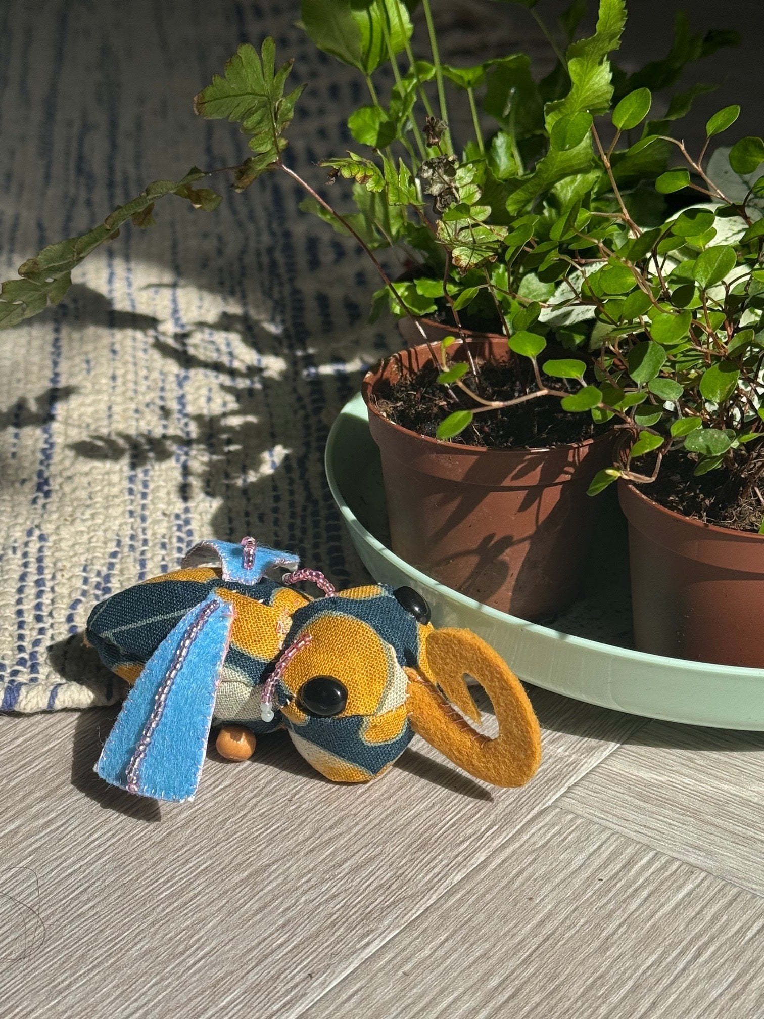 Elephant beetle plushy