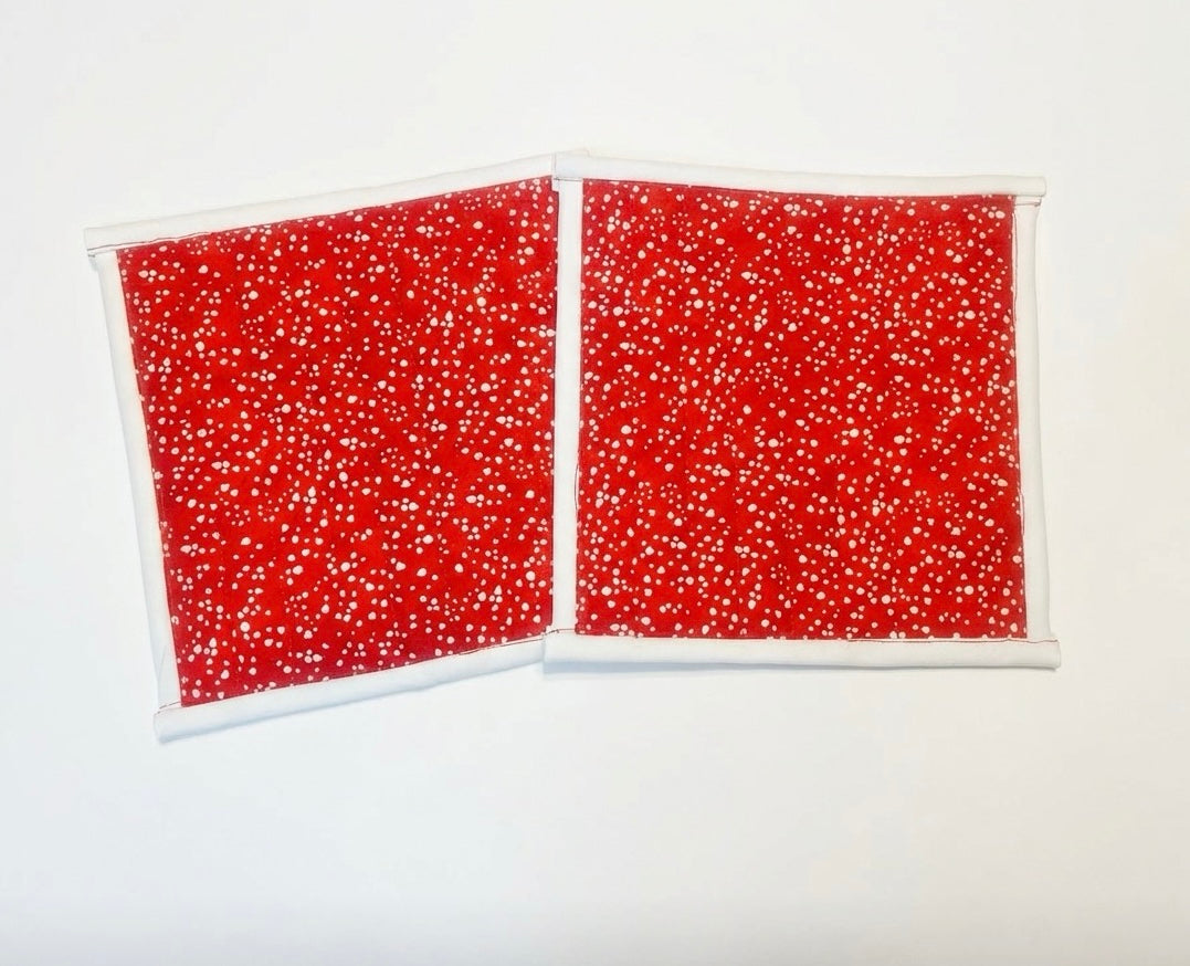 Heart mug rug