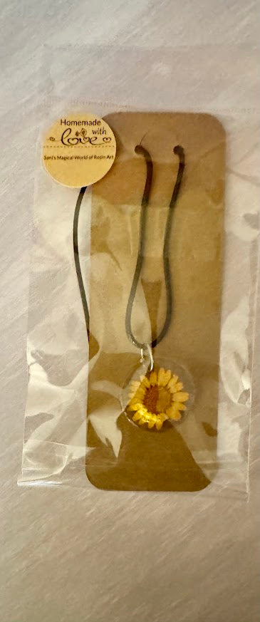 Yellow Flower Necklace