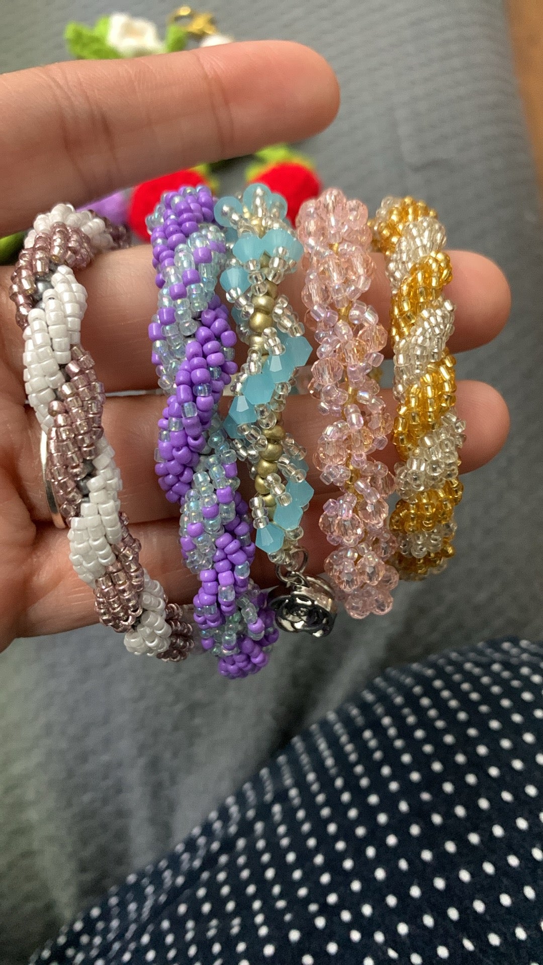 Spiral Beads Bracelet