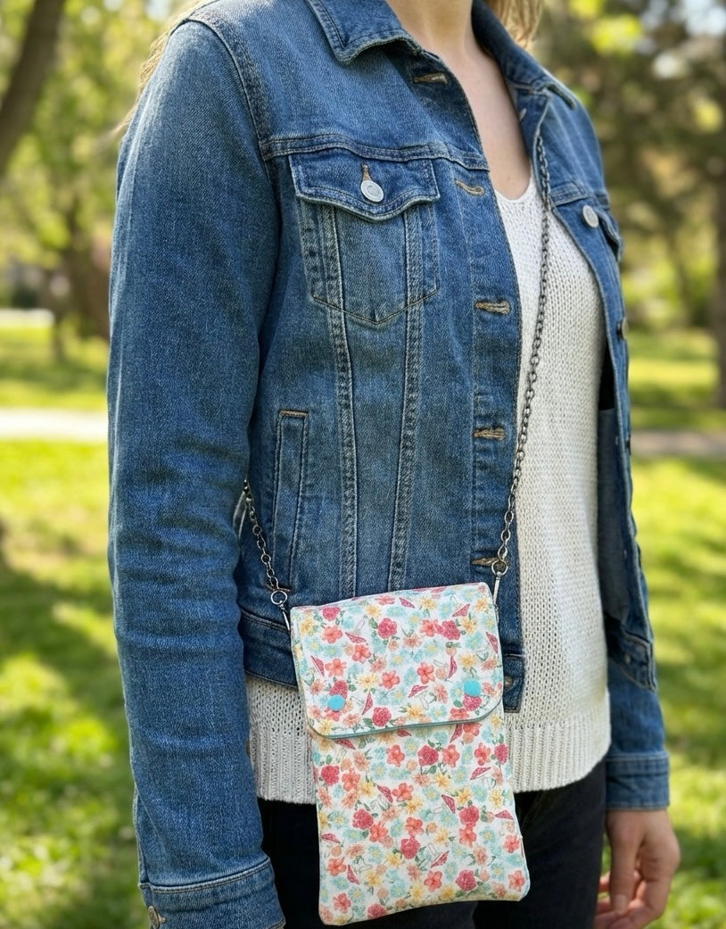 Double Compartment Crossbody Bag with back zipper pocket