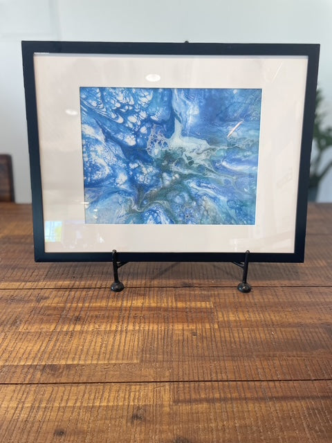 Fluid Art Acrylic Painting "Into the Deep"