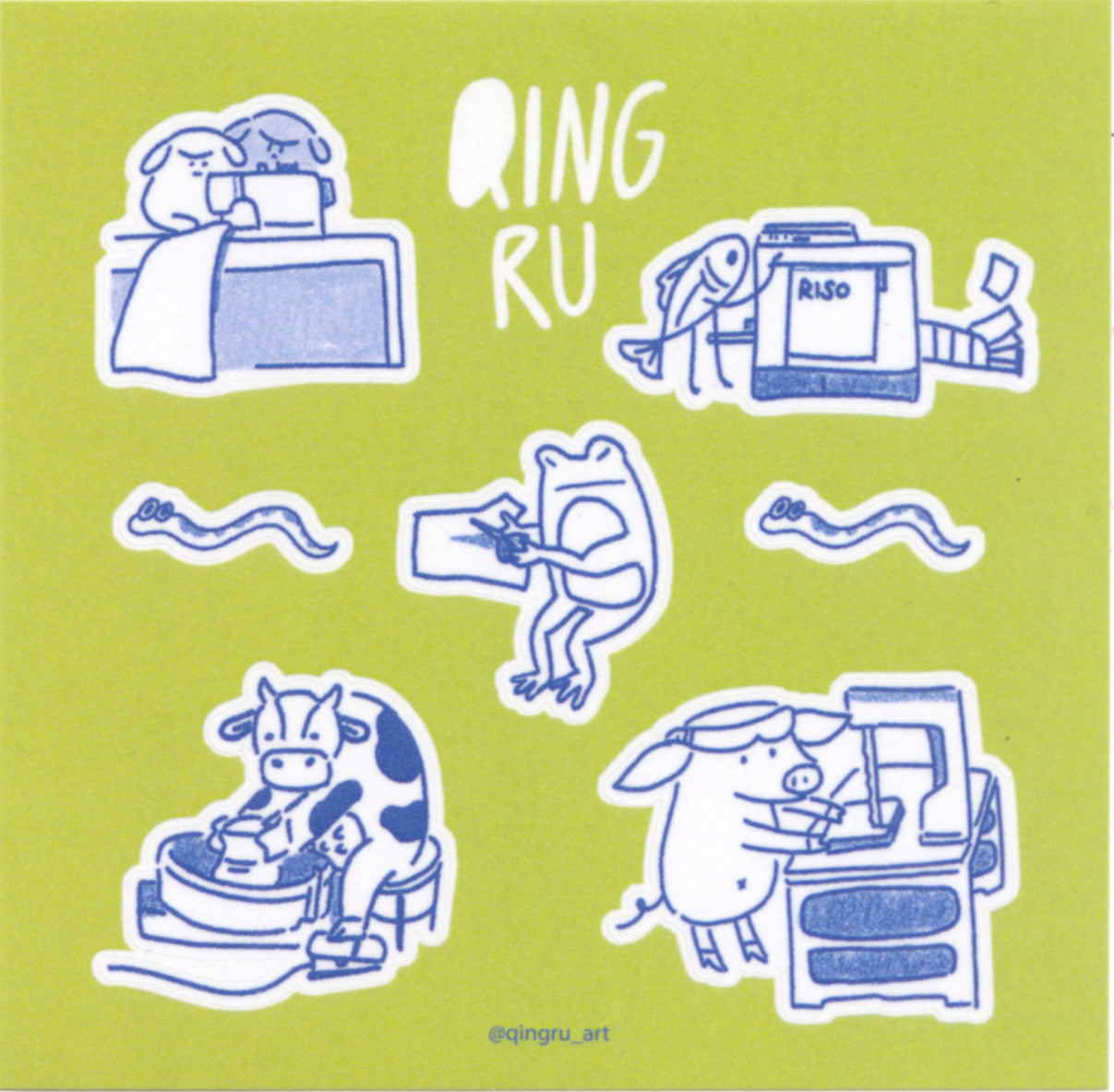 Animal Sticker Sheet