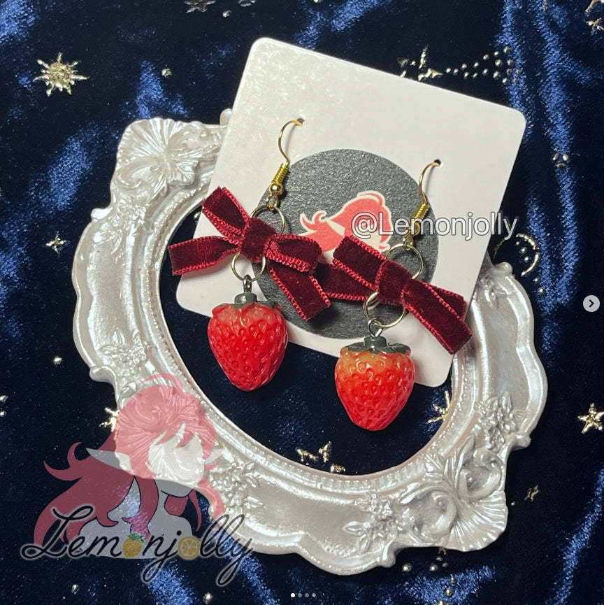 Handmade Earrings w/ Clay, Beads, Acrylic, Resin, 3D print etc